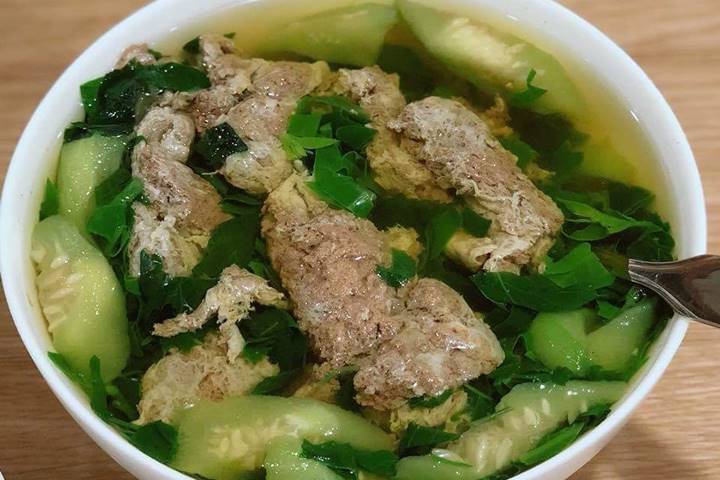 Súp và canh từ cua đồng